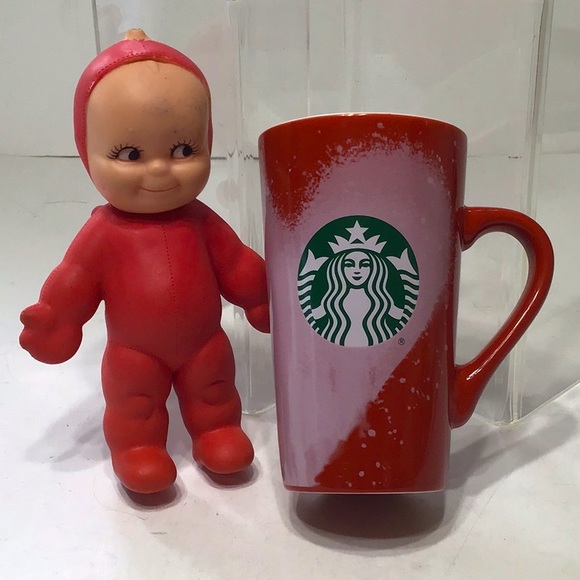 Pink heart Starbucks cup 16 oz RARE - Picture 9 of 9